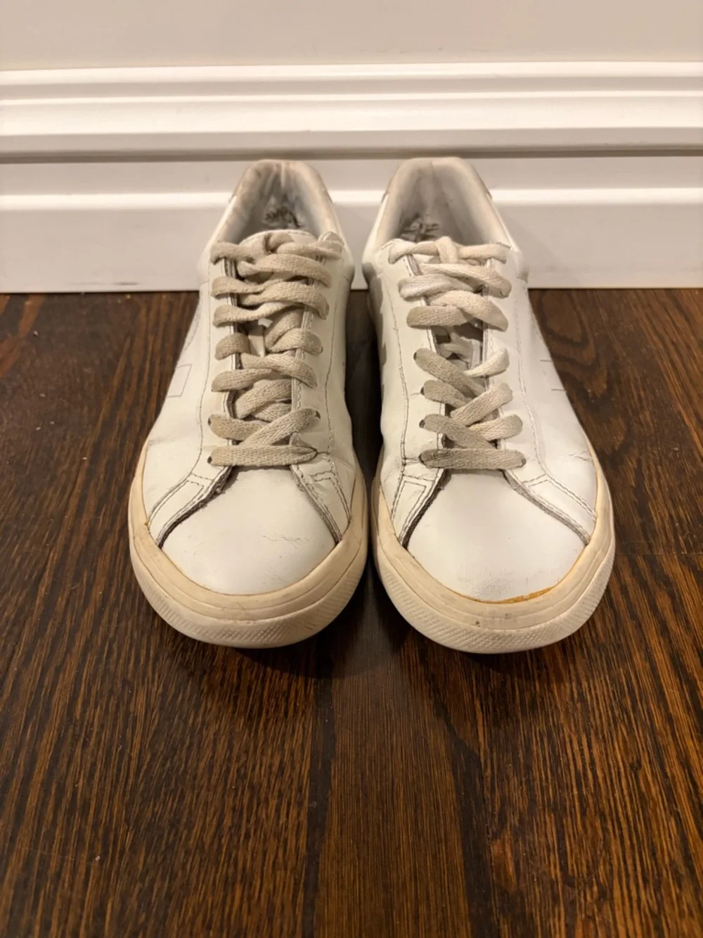 Veja Esplar Leather White Sneaker, Sz 37 (US 6) - Picture 3 of 13